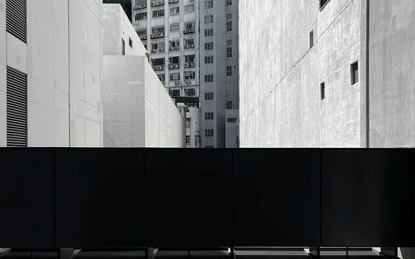 De betonnen gevel van een modern gebouw, sfeerbeeld bij de Atelier Noord demo